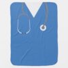 blue nurse doctor shirt and stethoscope baby blanket r66e7cc8723d34f66af55005e106601b6 zfi5w 1000 - Doctor Gifts Shop