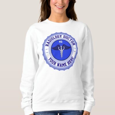 customizable personalized doctor caduceus name sweatshirt r74597aa2ae544414a960012d64167857 jg5m3 1000 - Doctor Gifts Shop