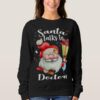 cute doctors xmas gift santa talks to doctor chris sweatshirt rd39050ee6ff64c36b7e77f11cc1cd930 jg9oz 1000 - Doctor Gifts Shop