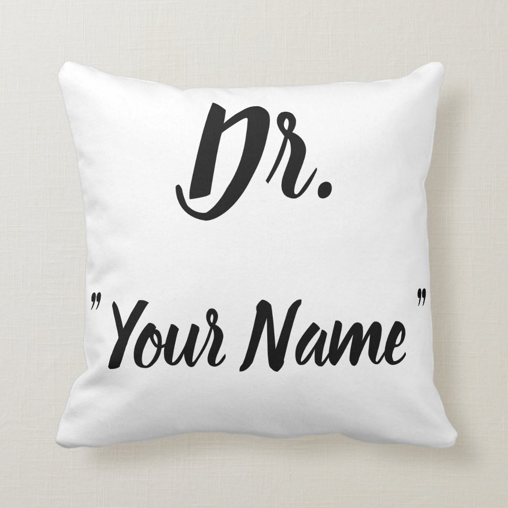 dr pillow custom doctor pillow doctor gift r358d9b1a92e94470abe900e49ee6bc2d 6s309 8byvr 1000 - Doctor Gifts Shop