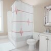 heartbeat readout shower curtain r26b5e04678d3481d934c06d0e0265fbc 6evm9 1000 - Doctor Gifts Shop