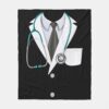 medical doctor lab coat fleece blanket rf20a1effe3f04cb88c2a61d369eacac5 zke88 1000 - Doctor Gifts Shop