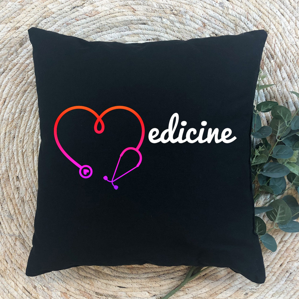 medicine heart stethoscope medical doctor gift throw pillow r 7i66n5 1000 - Doctor Gifts Shop