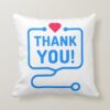 thank you heart stethoscope throw pillow rfcffd15446ed439384835c71f6bf28ba 6s309 8byvr 1000 - Doctor Gifts Shop